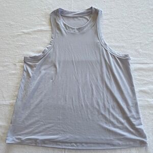 Lululemon All Yours Tank Top Lavender Purple High Neck Workout Athletic Womens